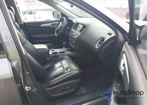 2017 Nissan Pathfinder Sl из США, поврежденный, VIN 5N1DR2MM8HC686391